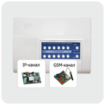 Объектовый прибор "Гранит-12" (USB) с УК и IP Объектовый прибор "Гранит-12" (USB) с УК и IP